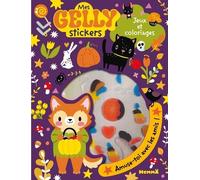 Mes gelly stickers -Halloween - Stickers en gel - jeux - activités - coloriages - 4 ans