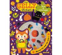 Mes gelly stickers - Jeux et coloriages (Halloween) - Amuse-toi avec les amis ! - Collectif - Hemma - broché - Document jeunesse