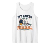 Mes Genoux Disent Non, Je dis Pickleball Funny Pickleball Débardeur