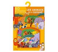 Mes Gommettes Lito- Les animaux de la savane - Dès 3 ans