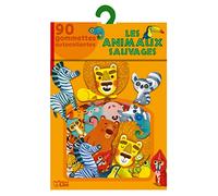 Mes gommettes Lito: Les animaux sauvages - De 3 à 5 ans