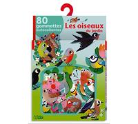 Les Oiseaux Du Jardin - 80 Gommettes Autocollantes