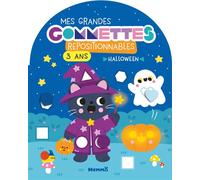 Mes grandes gommettes repositionnables - 3 ans - Halloween - Vanessa Vautier - Hemma - broché - Document jeunesse