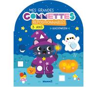 Mes grandes gommettes repositionnables - 3 ans - Halloween - Vanessa Vautier - Hemma - broché - Document jeunesse