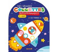 Mes grandes gommettes repositionnables - 3 ans - Les formes - Vanessa Vautier - Hemma - broché - Document jeunesse