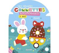 Mes grandes gommettes repositionnables - 3 ans - Pâques