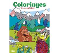 Mes grands coloriages - A la montagne