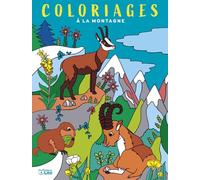 Mes grands coloriages - A la montagne