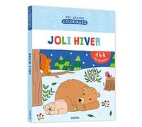 Mes grands coloriages - joli hiver