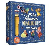 Auzou – Mes histoires magiques du soir – 3 contes, 24 images à projeter – Lampe offerte