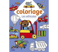 Mes images en coloriage -Les véhicules - Dès 4 ans