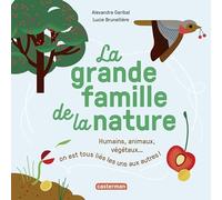 Mes imagiers tout carrés - La grande famille de la nature