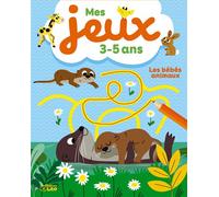 Mes jeux 3-5 ans bebes animaux - Prisca Le Tandé Ronget - Lito - broché - Livre-jeu