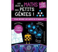 Mes jeux de maths des petits génies CM1 – Larousse
