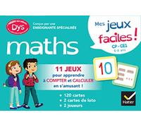 Mes jeux de maths facile ! dys (CP-CE1)
