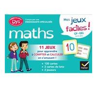 Mes jeux de maths facile ! dys (CP-CE1) Evelyne Barge (Auteur), Thomas Tessier (Auteur)