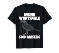 Mes jeux de mots sont vraiment des merles ironiques qui disent « oiseau ». T-Shirt