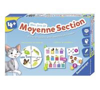 Mes jeux de moyenne section - Coffret complet éducatif - 20 activités programme 2e année maternelle - Ravensburger - Des 4 ans