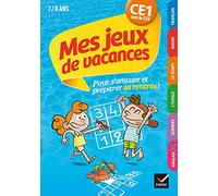 Mes jeux de vacances du CE1 vers le CE2- Cahier de vacances