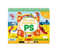 Mes jeux effaçables de PS - Christine Alcouffe - Auzou Philippe Eds - relié - Scolaire / Universitaire