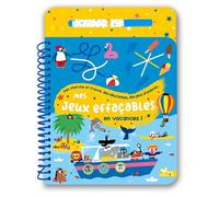 Mes jeux effaçables - en vacances ! - Guillaume Dupont - Deux Coqs D'or - relié - Livre-jeu