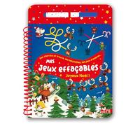 Romain Guyard – Mes jeux effaçables – Joyeux Noël ! – Livre-jeu (avec 1 feutre effaçable)