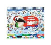 Mes jeux effaçables loup - spécial noël