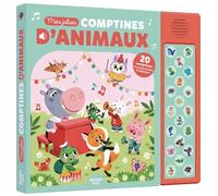 Mes jolies comptines d'animaux - 20 puces sonores - Kathrin Fehrl - Auzou Philippe Eds - cartonné - Comptine, chant