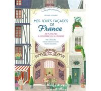 Mes jolies façades de France 28 planches à colorier ou à peindre - Mélanie Voituriez - Marie Claire - relié - Livre-jeu