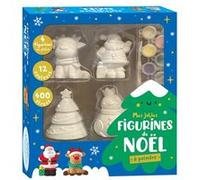 Mes jolies figurines de noël a peindre Collectif (Auteur)