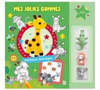 Mes jolies gommes - Les animaux Collectif (Auteur)