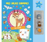 Mes jolies gommes - Les animaux de la forêt