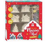 Mes jolies maisons de noël a peindre Atelier Cloro (Auteur)