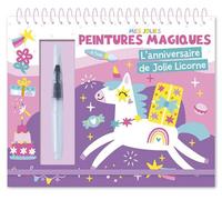 Atelier Cloro – Anniversaire des licornes – Mes jolies peintures magiques – Broché