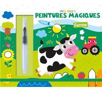 Mes jolies peintures magiques - ferme - Atelier Cloro - 1 2 3 Soleil - broché - Document jeunesse