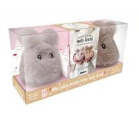 Collectif – Mes jolies petites bêtes anti-froid – Coffret avec 2 bouillottes + livre de conseils
