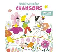 Mes jolies premières chansons – Livre sonore (7 puces sonores, 2 piles AAA) – Dès 6 mois