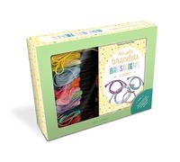 Mes Jolis Bracelets Brésiliens À Créer - Coffret Avec Des Fils De Différentes Couleurs Et Un Livre Explicatif