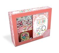 Coffret - Mes jolis bracelets fleuris à créer Des tissus fleuris, des accessoires et un livre explicatif - Collectif - Mila Boutan Eds - Coffret - Jeux livres objets