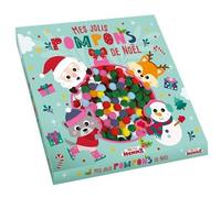 Mes jolis pompons de Noël - Collectif - Hemma - Document jeunesse