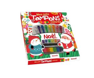Mes jolis tampons colorés - Noël ! - Dès 3 ans