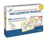 Mes leçons de français - niveau collège 66 cartes mentales pour assimiler facilement le programme de français et préparer sereinement l'épreuve du brevet ! Avec Livret - Filf - Eyrolles - Boîte ou acc