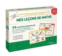 Mes leçons de maths - niveau collège 54 cartes mentales pour comprendre facilement les maths et préparer sereinement l'épreuve du brevet ! + Livret - Filf - Eyrolles - Boîte ou accessoire - Scolaire /