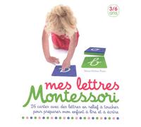 Mes lettres Montessori 26 cartes avec des lettres en relief à toucher pour préparer mon enfant à lire et à écrire - Marie-Hélène Place - Nathan - Boîte ou accessoire - Scolaire / Universitaire