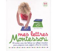 Mes lettres Montessori 26 cartes avec des lettres en relief à toucher pour préparer mon enfant à lire et à écrire - Marie-Hélène Place - Nathan - Boîte ou accessoire - Scolaire / Universitaire