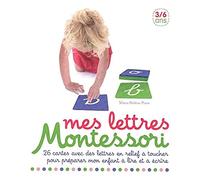 Mes lettres Montessori 26 cartes avec des lettres en relief à toucher pour préparer mon enfant à lire et à écrire - Marie-Hélène Place - Nathan - Boîte ou accessoire - Scolaire / Universitaire