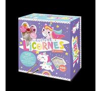 Mes licornes à peindre - 4 figurines + 12 pots + pinceauxcoffret - Atelier Cloro - 1 2 3 Soleil - Jeux livres objets