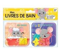 Mes livres de bain - La routine du dodo