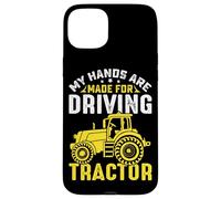Mes Mains sont Faites pour Conduire Un Tracteur Coque pour iPhone 15 Plus