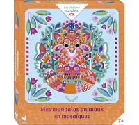 Deux Coqs d'Or Boîte Mes mandalas animaux en mosaïques avec accessoires